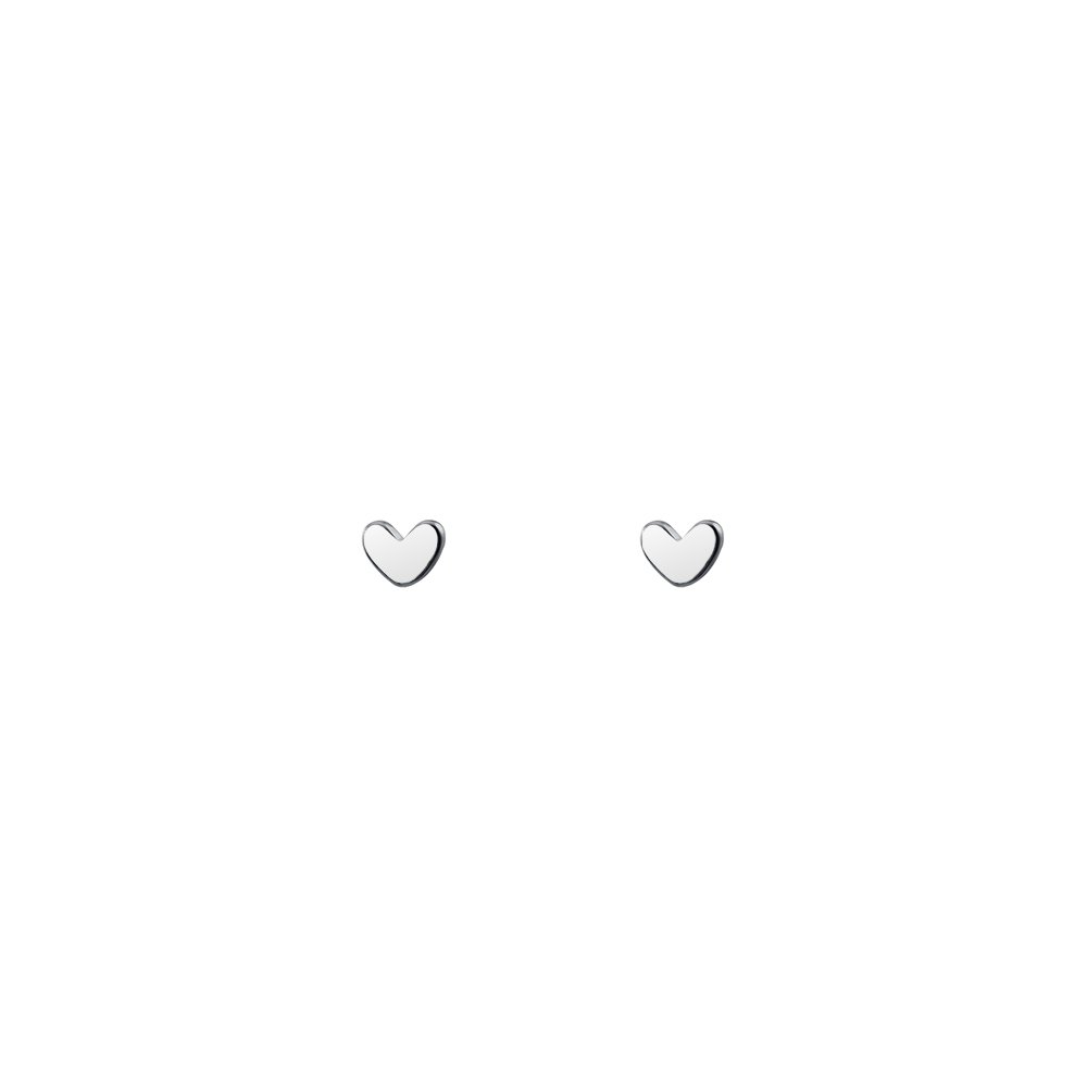 Mini Love Earrings (Silver)