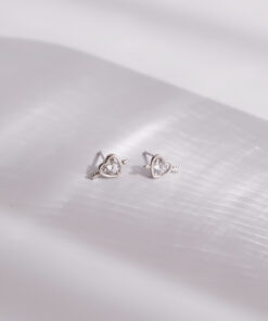 Cupid's Arrow Heart Earrings