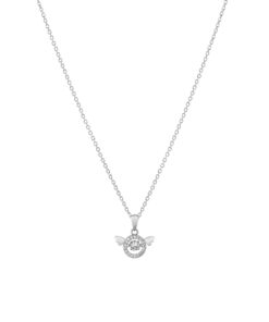 Guardian Angel Dancing Diamond Necklace